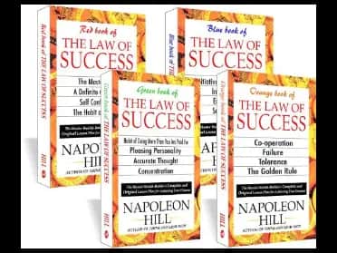 The Law of Success : Set of 4 Books by Napoleon Hill