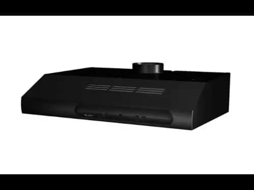 ELBA 60cm Cassette Type Cooker Hood - Black (ECH-620 BK)