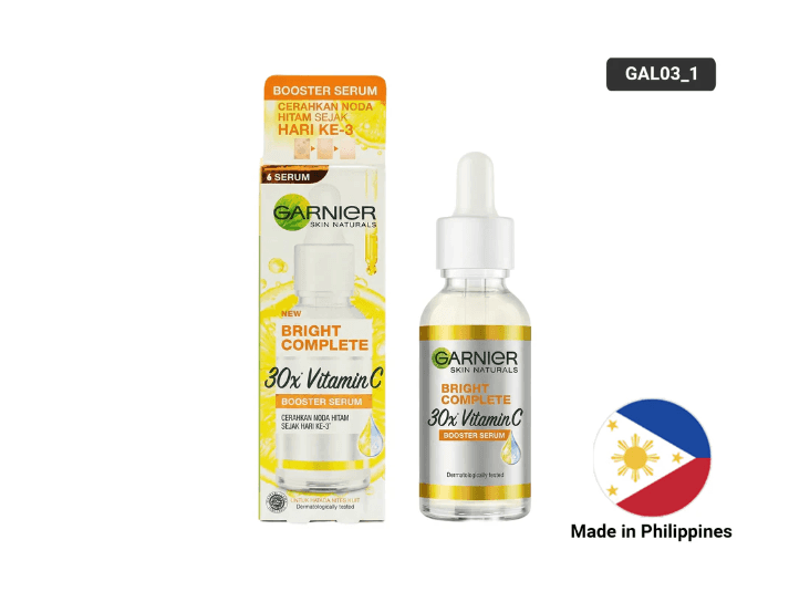 Garnier Bright Complete Vitamin C Serum 30ml - Philipines