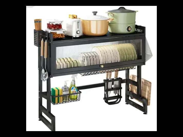 High Quality Coated Over The Sink Dish Rack 37.40inch