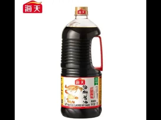 Tasty seafood flavored soy sauce