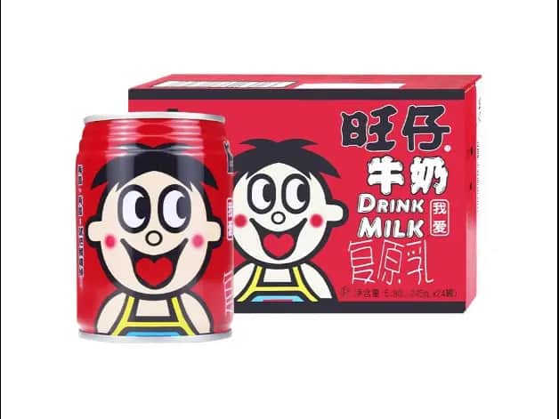 Want Want Milk Drink 245ml × 24 Cans
