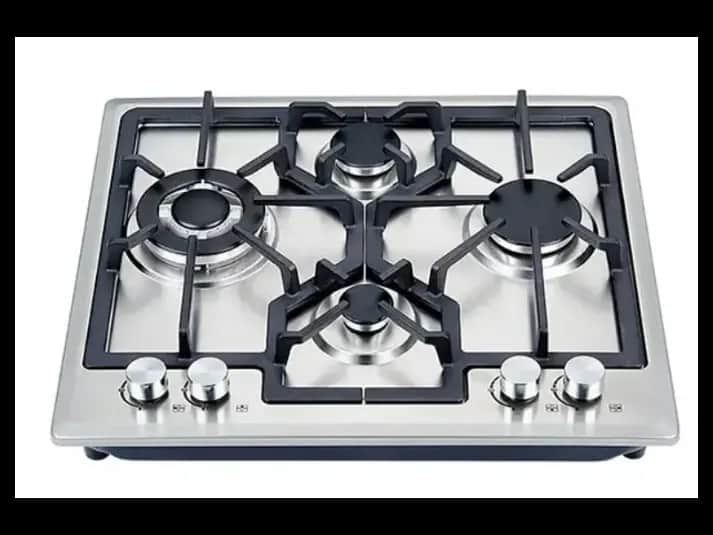 4 Burner Stainless Steel Gas Cooker (European Standards) 1 Year warranty