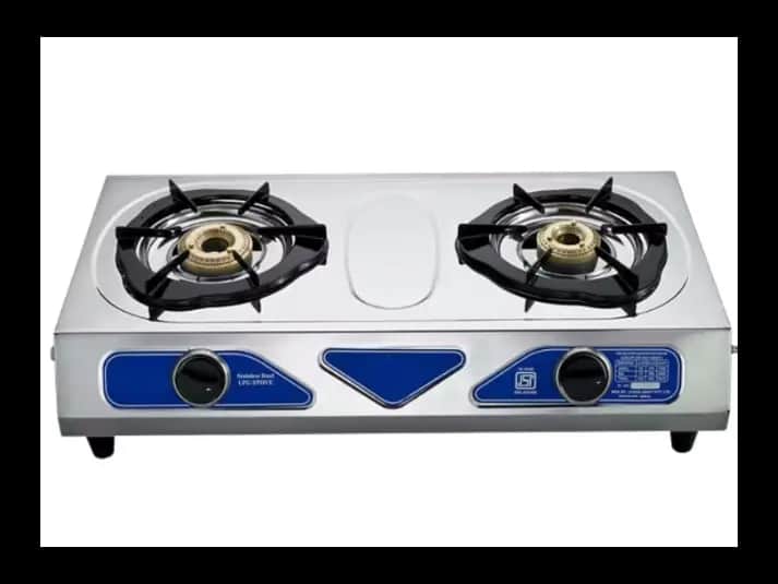 Express 100% Stainless Steel Body Indian 2 Burner Gas Cooker