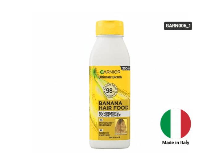 Garnier Ultimate Blends Nourishing Banana Hair Food Conditioner 350ml- ITALY