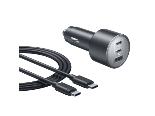 Anker Nano Car Charger (167.5W, 3 Ports) - A2737