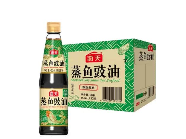 Chinese steamed fish with soy sauce 450ml×12 Bottles