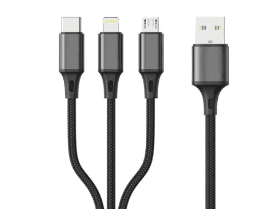 ASPOR AC-23 3 IN 1 CABLE - 1M