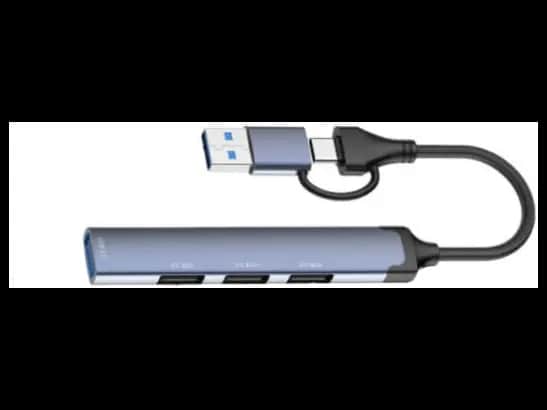 LDNIO DS-64U  USB-A+Type-C To USB3.0*1+USB2.0*3