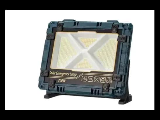 W8109-1 SolarBeam 200W Portable Emergency Floodlight