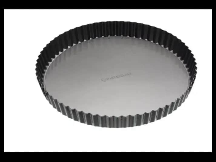 Carbon Steel Non-Stick Pie Pan – Fixed Base (24,28 & 32 CM)