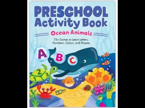 Preschool Activity Book Ocean Animals