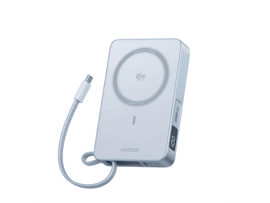 UGREEN 10000mAh 25W Qi2 Magflow Wireless Power Bank (65958B)