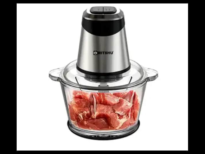 Mitshu Glass Bowl 2 liter Food Chopper/Processor