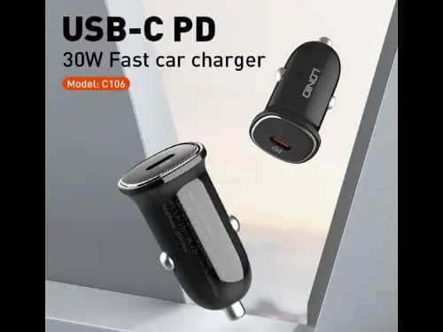 Ldnio C106 30W High Power Singlel QC30W Support PD/PPS Super Fast Charging