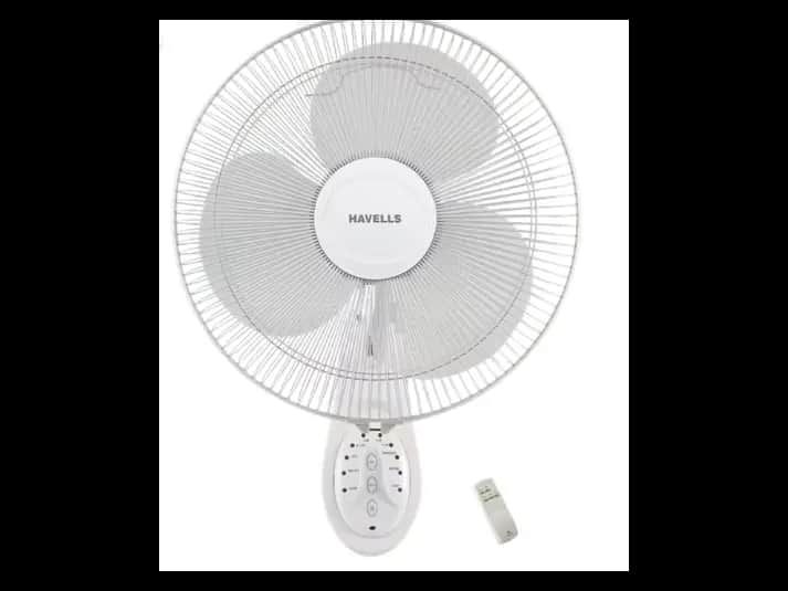 Havells Platina with Remote 400mm Wall Fan (White)