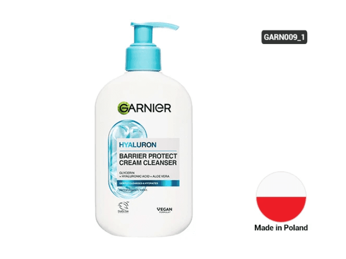 Garnier Hyaluron Cream Cleanser 250ml- POLAND