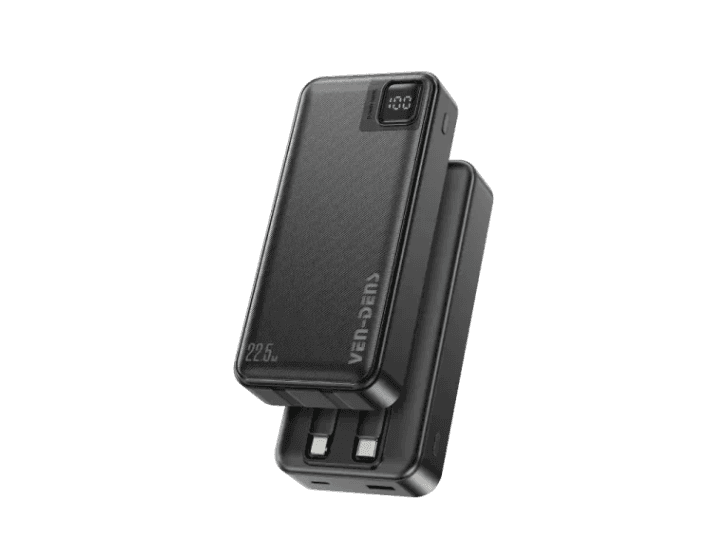 Ven Dens 22.5W 10000mAh Power Bank VD-PB060 - Powerful Fast Charging