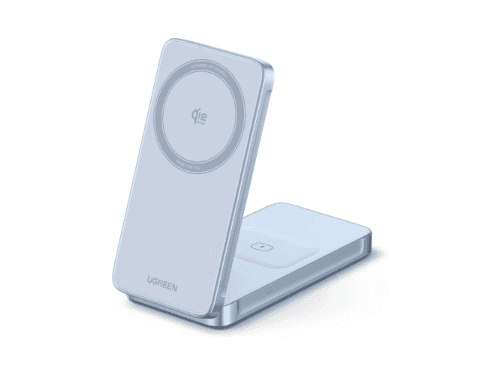 UGREEN 25W Qi2 MagFlow 2-in-1 Magnetic Wireless Charger – W756 – 55963 – 1 Year Warranty