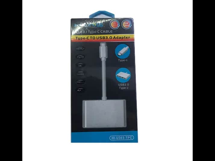 HAING TYPE-C HUB (USB 3.1 × 3/TYPE-C)