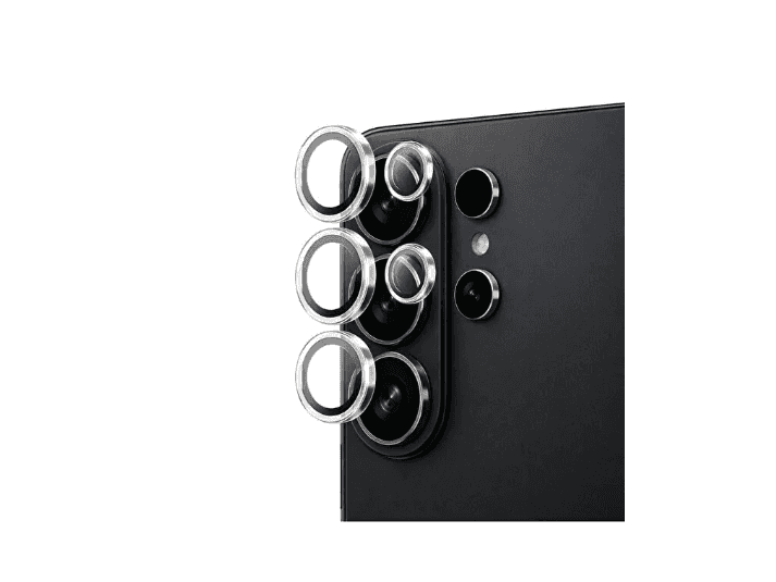Kuzoom Camera Lens Protector Samsung S26 Series- Premium 9H Tempered Glass Individual Rings & Metal Alloy Frame