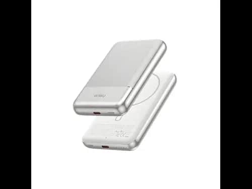 WiWU WI-P089 10000mAh Alloy Power Bank – Silver
