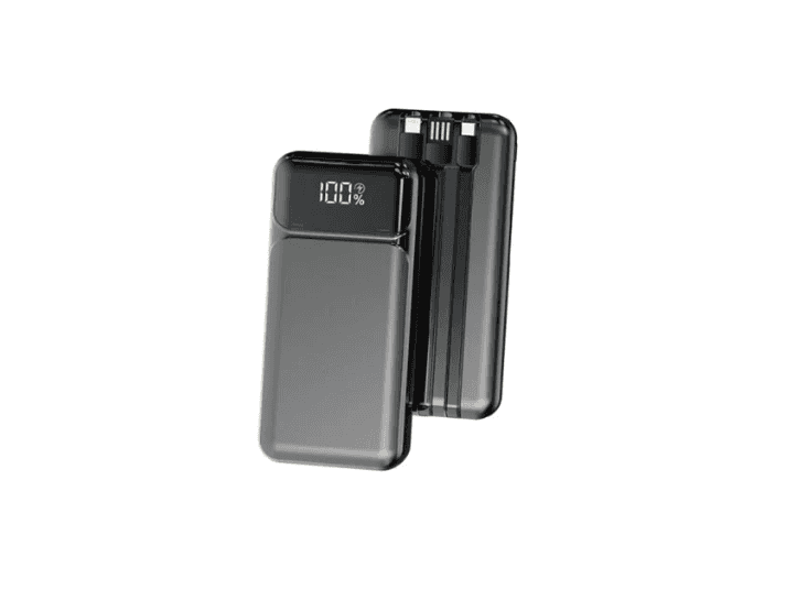 Aspor A315 10000mAh Power Bank - Powerful 22.5W Fast Charging with Built-in Cable & 3 in 1 Output