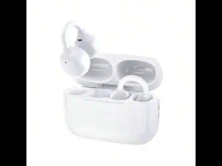 Remax OWS-20 Open Earbuds – Powerful Bluetooth 6.0, ENC Noise Reduction, 23H Total Playtime, IPX5 & Ear Clip Comfort Design