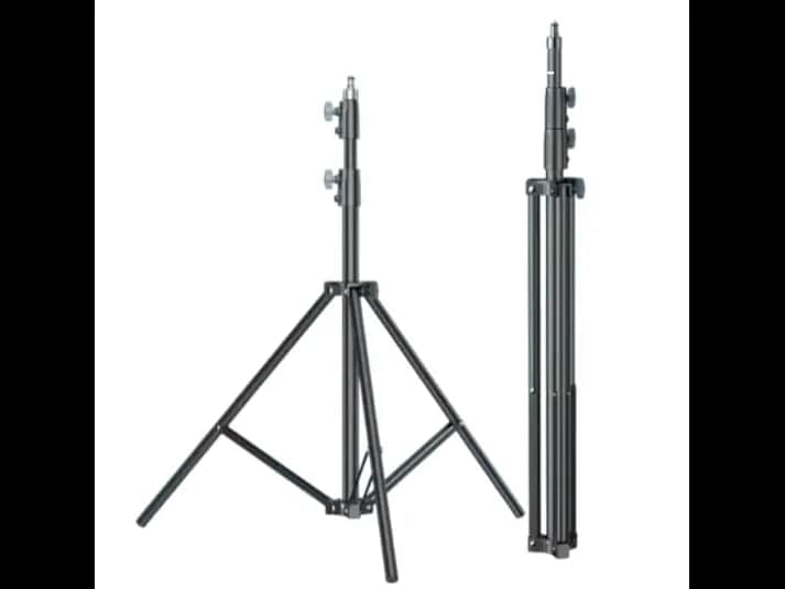 Plokama PK-280D Tripod – 2.8M Heavy-Duty Light Stand for Ring Lights, Cameras & LED Panels