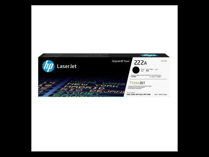 HP 222A LaserJet Toner Cartridge- Black