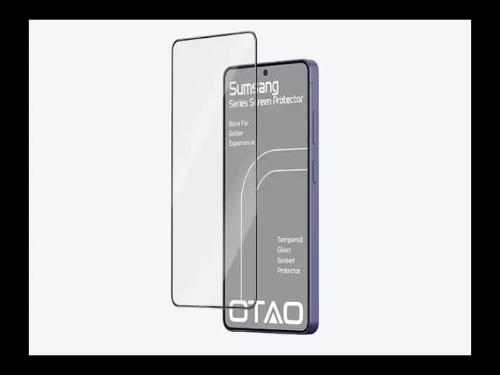 OTAO Clear Glass Samsung – HD Clear Tempered Glass Screen Protector for Samsung