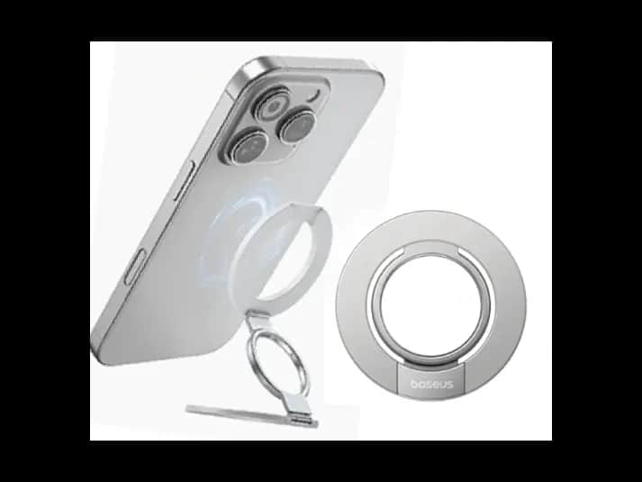 Baseus MagPro 3 Magnetic Dual-Ring Phone Stand Starlight Off-White – Z0004803