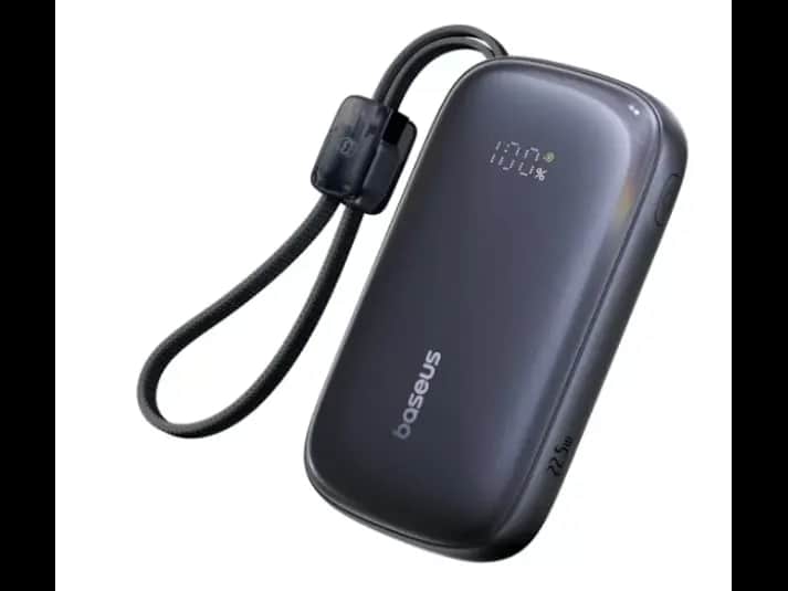 Baseus 20000 mAh 22.5 W EnerFill FC21 “QPow 3 Ultra” Power Bank – (Cosmic Black) –Model: E0027M00