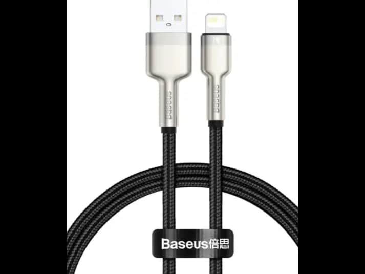 Baseus Cafule Series 1 Meter USB to Lightning Metal Data Cable 2.4A