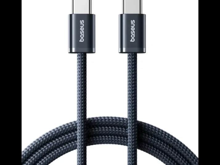 Baseus Dynamic 4 Fast Charging Data Cable USB-C to USB-C – 100W, 2 Meter (Cosmic Black) – Model: P10381400112-00