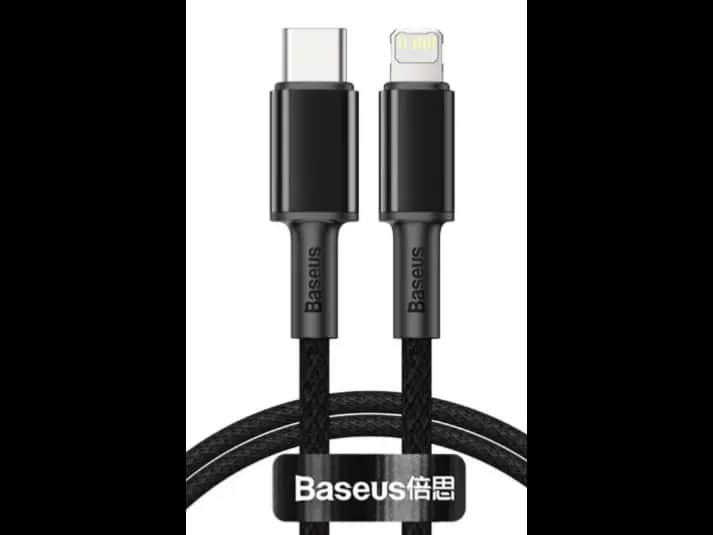 Baseus Density Braided 20W Type C To Lightning Cable 2m – Fast & Safe Charging