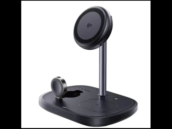 Baseus EnerFill FS41 3-in-1 Wireless Charging Stand with TEC Cooling Cosmic Black (45W Adapter EU + 1m C to C Data Cable Black Included) – P10281904123-01