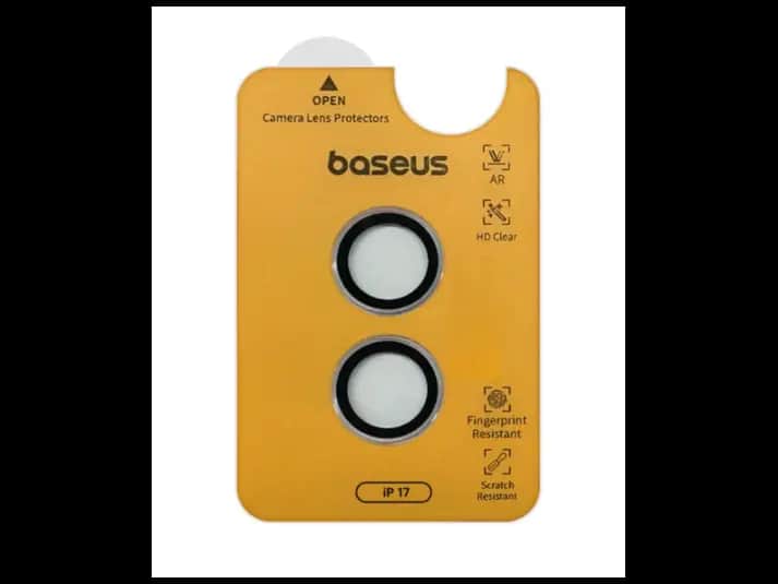 Baseus iPhone 17 Impact Anti-Reflective HD Lens Protector Clear – P0048000