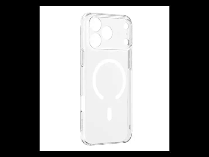 Baseus iPhone 17 Pro Crystal Slim Magnetic With Lense Background cover Phone Case Clear – P0045T07