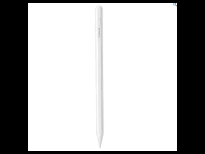Baseus Smooth Writing 2 Series Dual Charging Stylus Active Wireless Version, Moon White (With USB-C cable and active pen tip) – P80015804213-00 – 1 Year Warranty