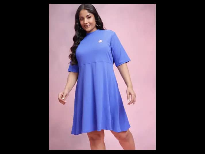 Plus-Size A-Line Dress