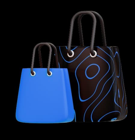 iCan Mall shopping bags