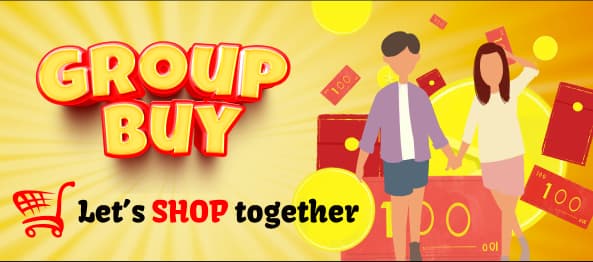 Group Buy. Let's shop together.