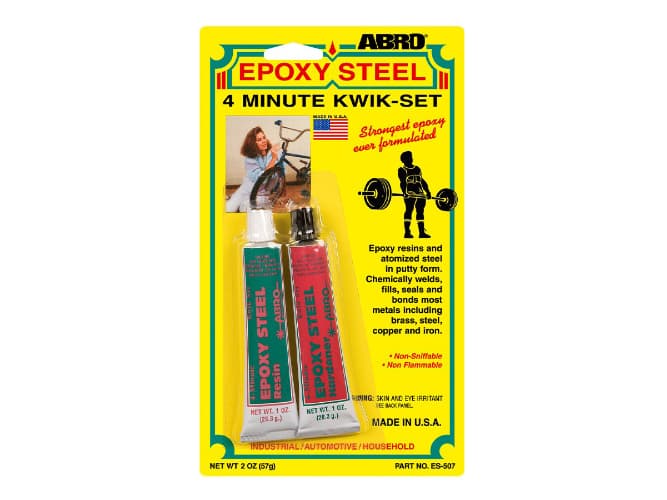 ABRO EPOXY STEEL 4 MINUTE KWIK-SET (2)