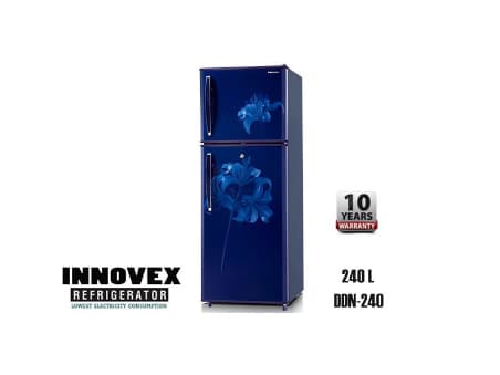 INNOVEX Double Door Refrigerator DDN240