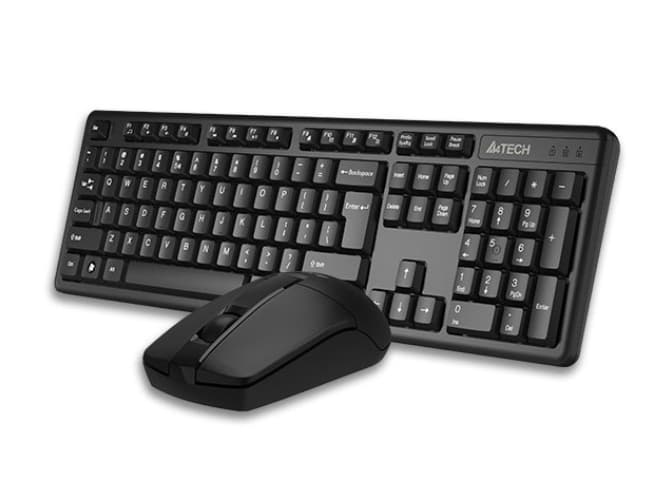 Keyboard A4 Tech W/L 3330n Combo (3)