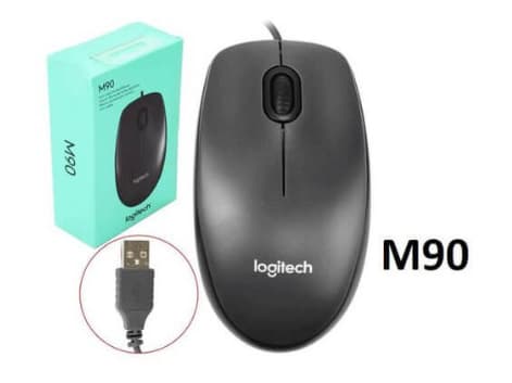 Mouse Logitech M90 Optical USB (2)