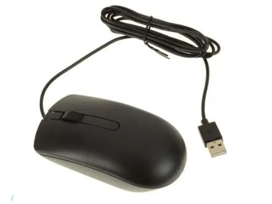 Mouse Dell Optical Ms116-Bk USB (6m) (4)