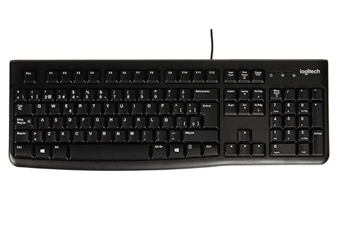 Keyboard Logitech K120 Usb (4)