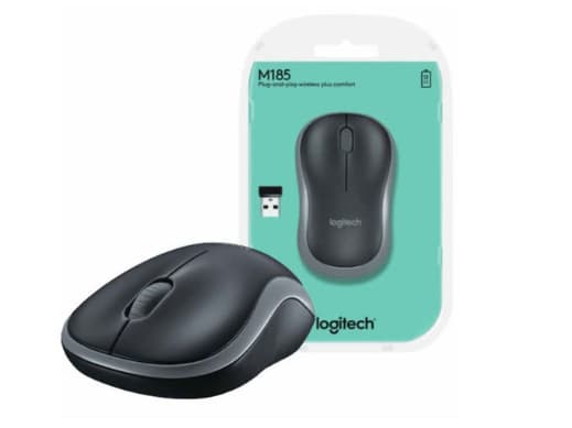 Mouse Logitech W/L M185 (3)